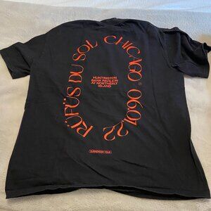 Rufus du Sol 2022 Chicago Tour T-Shirt - Size S